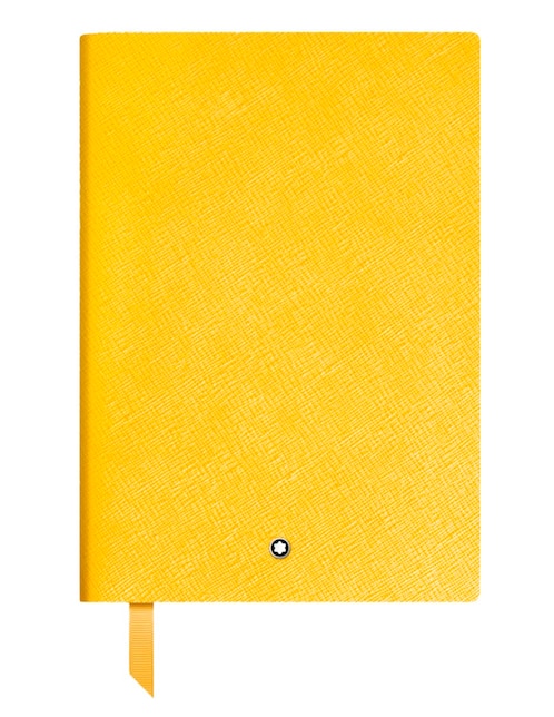 Cuaderno con funda Montblanc a rayas