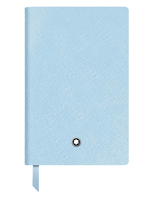 Cuaderno con funda Montblanc hoja a rayas