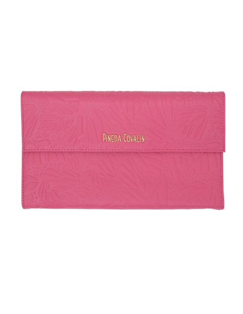 Bolsa clutch Grabado Mariposa de piel para mujer 1