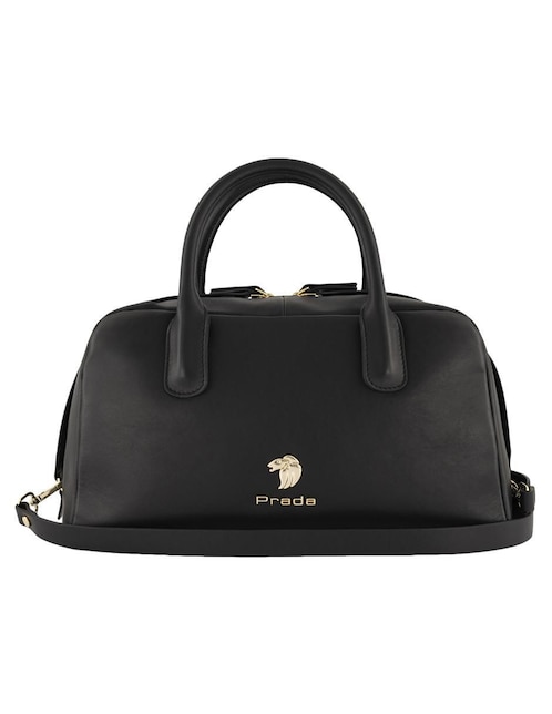 Bolsa bowler Prada de piel para mujer