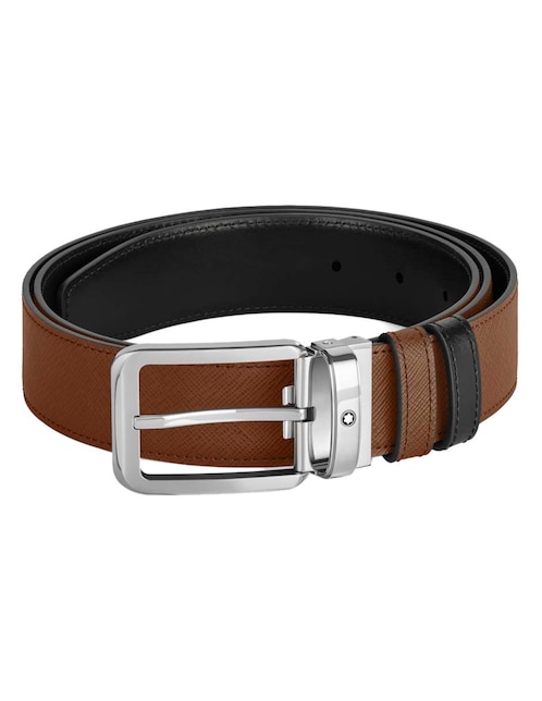 Cinturón de piel para hombre