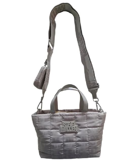 Bolsa crossbody Steve Madden Bamber Grey para mujer