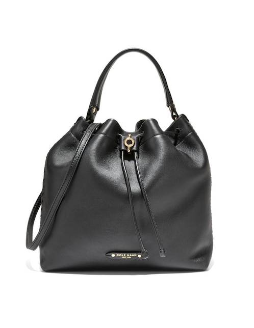 Bolsa bucket de piel para mujer 1