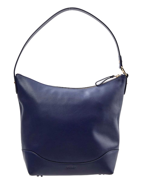 SATCHEL PIEL CI, UNITALLA, AZUL MARINO