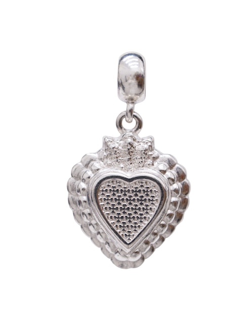 Charm de sagrado corazón de plata P 925 1