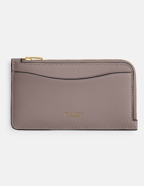 Tarjetero piel Colorblock Leather para mujer 1