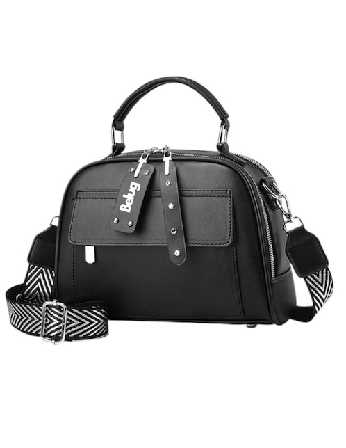 Bolsa crossbody de cuero para mujer
