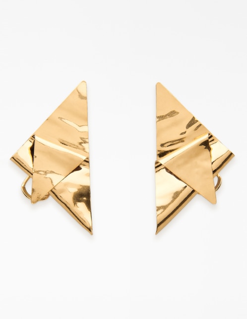 Aretes cortos triangulares Adolfo Dominguez