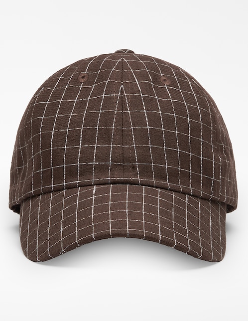 Gorra con visera curva casual para mujer 1
