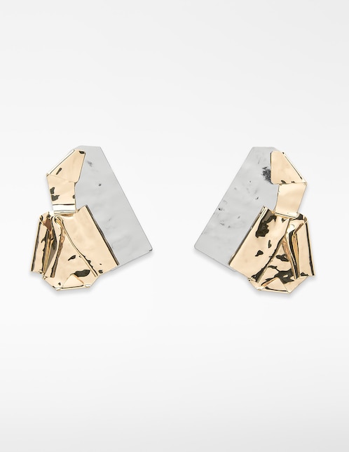 Aretes largos Adolfo Dominguez