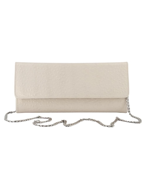 Bolsa clutch de piel para mujer 1