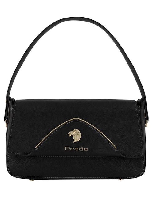 Bolsa shoulder Prada de piel para mujer