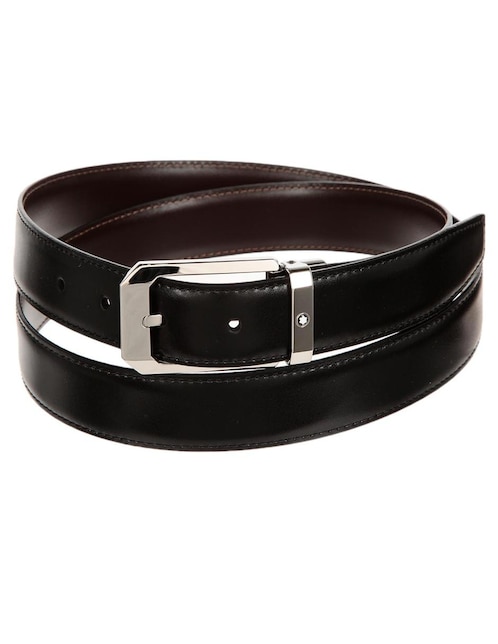 Cinturón Montblanc de piel para hombre