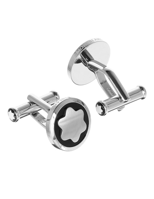 Mancuernillas Montblanc forma circular