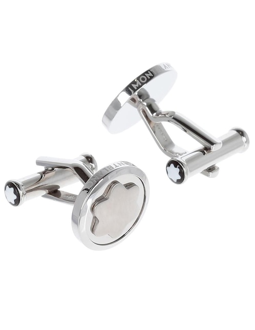 Mancuernillas Montblanc forma circular