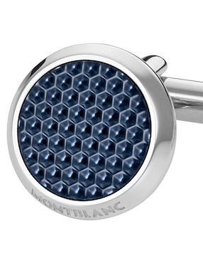 Mancuernillas Montblanc forma circular