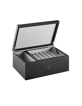 Caja Para Artículos De Escritura Montblanc Negro