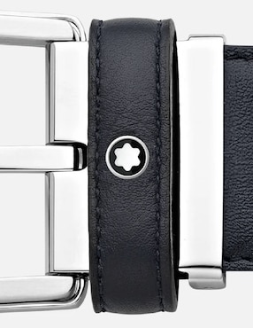 Cinturón Montblanc de piel para hombre