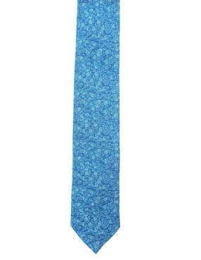 Corbata Pineda Covalin regular de seda gráfico para hombre
