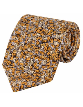 Corbata Pineda Covalin regular de seda gráfico para hombre