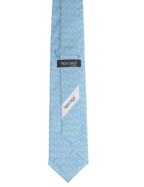 Corbata Pineda Covalin regular de seda gráfico para hombre