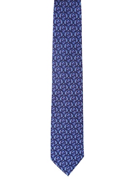 Corbata Pineda Covalin Colibrí Mensajero del Amor regular seda azul marino