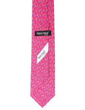 Corbata Pineda Covalin regular de seda gráfico para hombre