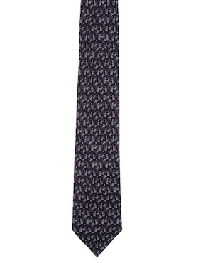 Corbata Pineda Covalin regular de seda gráfico para hombre