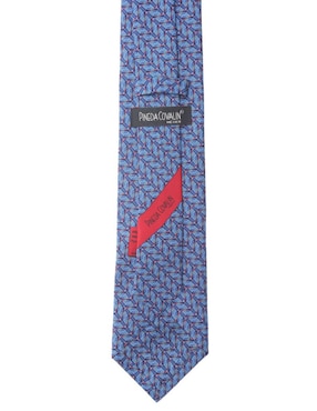 Corbata Pineda Covalin regular de seda gráfico para hombre