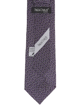 Corbata Pineda Covalin regular de seda gráfico para hombre