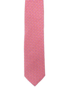 Corbata Pineda Covalin regular de seda gráfico para hombre