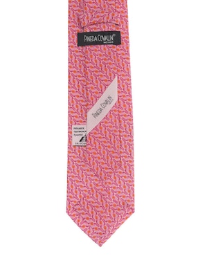 Corbata Pineda Covalin regular de seda gráfico para hombre