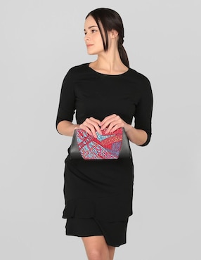 Bolsa clutch Pineda Covalin Sen Libélula de para mujer
