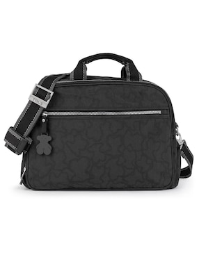 Bolsa Crossbody Tous Catri Kaos Cierre Negra Logotipo