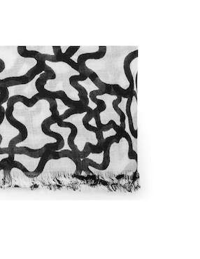 Pashmina Tous Kaos blanco