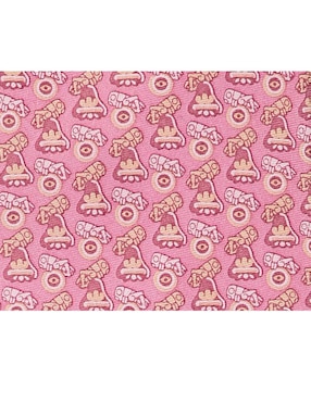Corbata Pineda Covalin seda rosa
