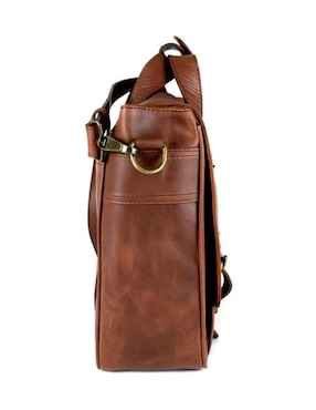 Maletín Ag Leather de piel con compartimiento para laptop 15 pulgadas y celular