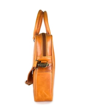 Maletín Ag Leather de piel con compartimiento para laptop 14 pulgadas