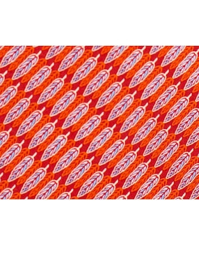 Corbata Pineda Covalin regular seda con diseño gráfico
