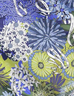 Mascada Pineda Covalin con estampado floral