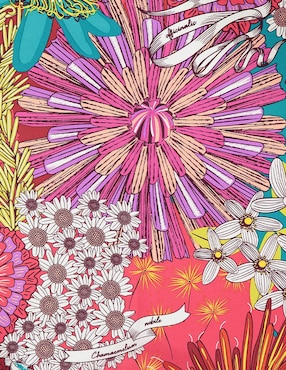 Mascada Pineda Covalin con estampado floral