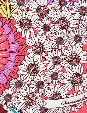Mascada Pineda Covalin con estampado floral