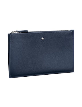 Bolsa clutch Montblanc Sartorial de piel unisex