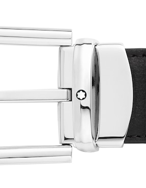 Cinturón Montblanc de piel para hombre