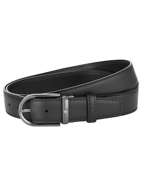 Cinturón Montblanc de piel para hombre