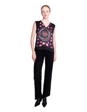 Blusa Pineda Covalin sin manga para mujer