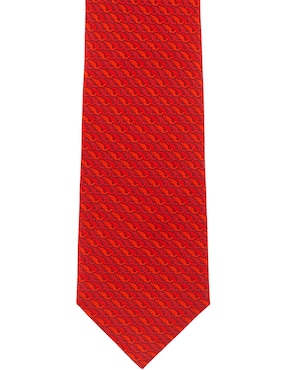 Corbata Pineda Covalin regular de seda gráfico para hombre