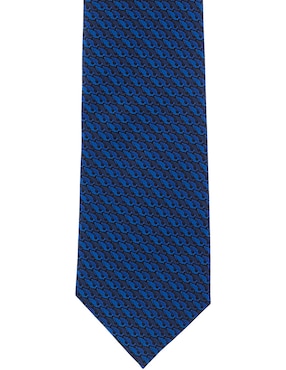 Corbata Pineda Covalin regular de seda gráfico para hombre