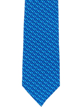 Corbata Pineda Covalin regular de seda gráfico para hombre