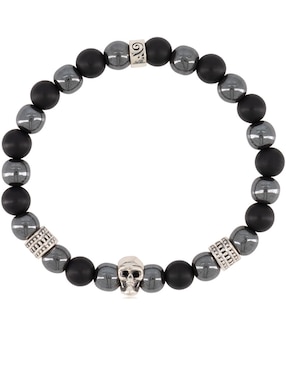 Pulsera Pineda Covalin de plata con acabado mate